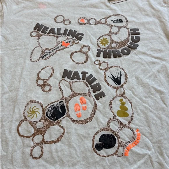 The North Face Women's Short Sleeve Evolution Oversized Tee | sz M - Picture 5 of 12